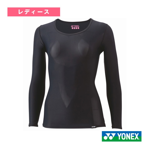 [ヨネックス テニスアンダーウェア] Uネック長袖シャツ レディース STBA1513