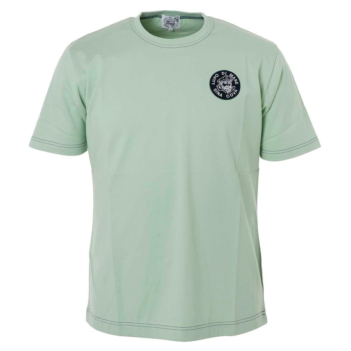 [SINA COVA(シナコバ)]ロゴワッペン Tシャツ グリーン L 10000530