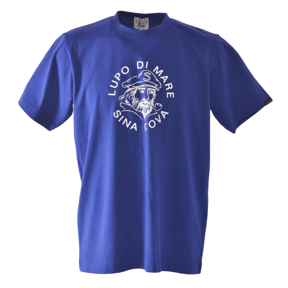 [SINA COVA(シナコバ)]ロゴプリント Tシャツ ブルー M 10000580