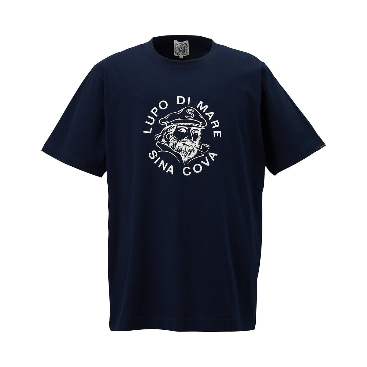 [SINA COVA(シナコバ)]ロゴプリント Tシャツ ネイビー M 10000580