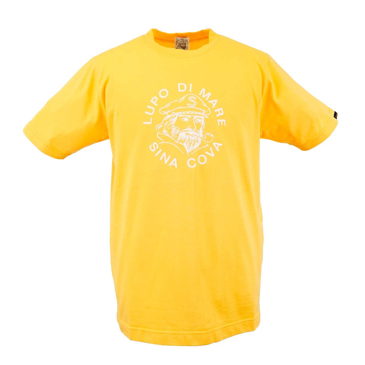 [SINA COVA(シナコバ)]ロゴプリント Tシャツ イエロー M 10000580