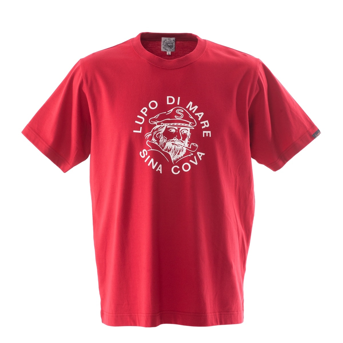 [SINA COVA(シナコバ)]ロゴプリント Tシャツ レッド M 10000580