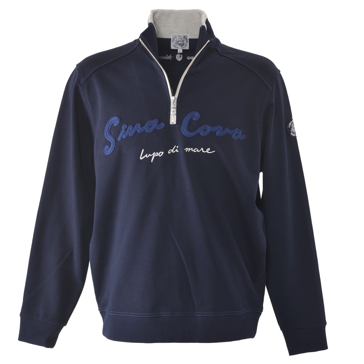 [SINA COVA(シナコバ)]ZIPUPプルオーバー 24110020 ネイビー L