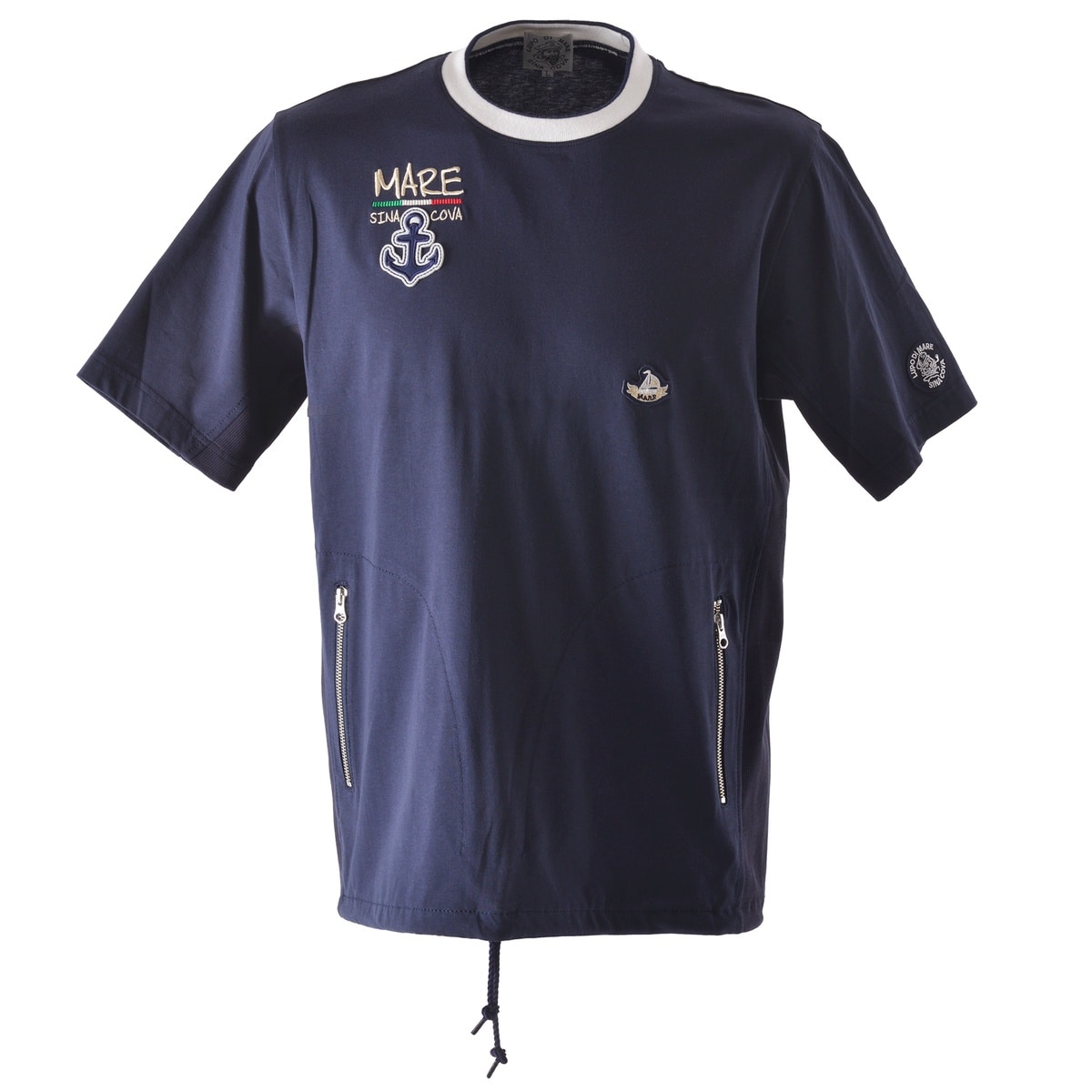 [SINA COVA(シナコバ)]半袖Tシャツ ユニセックス(男女兼用) 24110530 ネイビー M