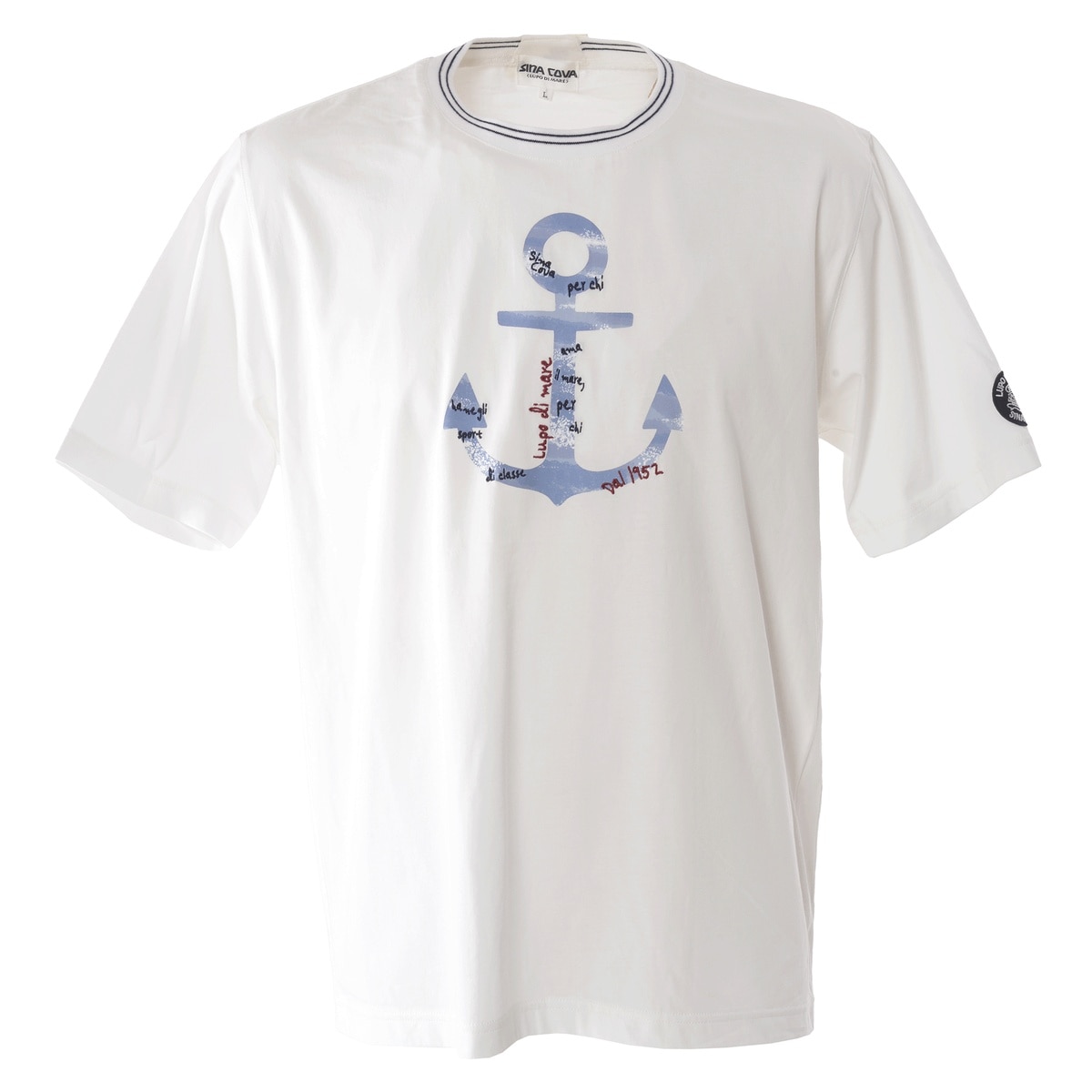 [SINA COVA(シナコバ)]半袖Tシャツ ユニセックス(男女兼用) 24110560 オフホワイト M