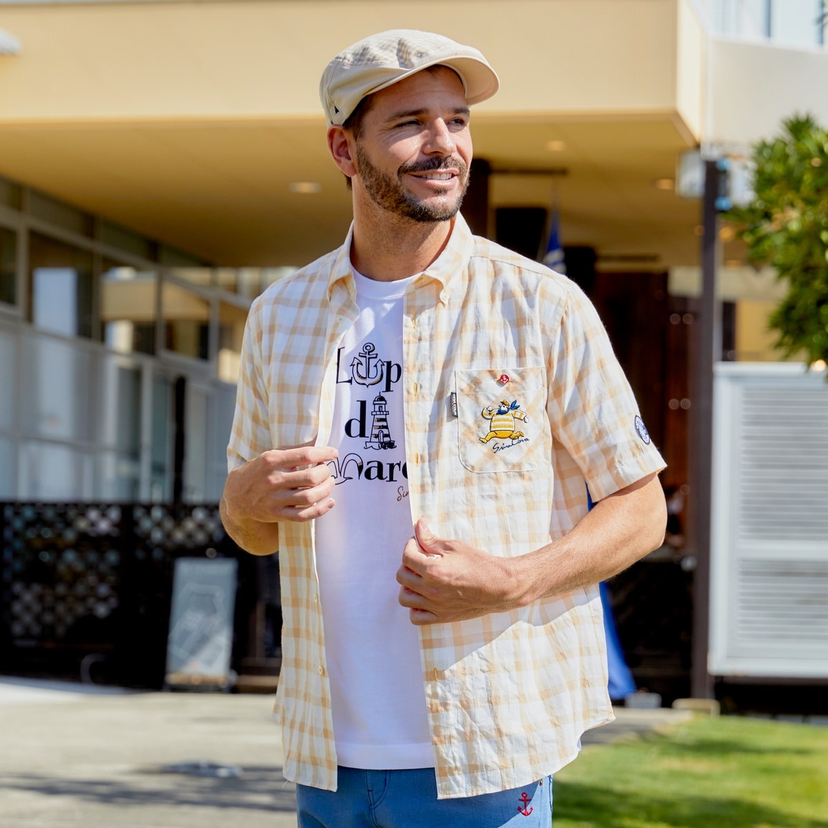 [SINA COVA(シナコバ)]半袖Tシャツ 24120550 ホワイト M