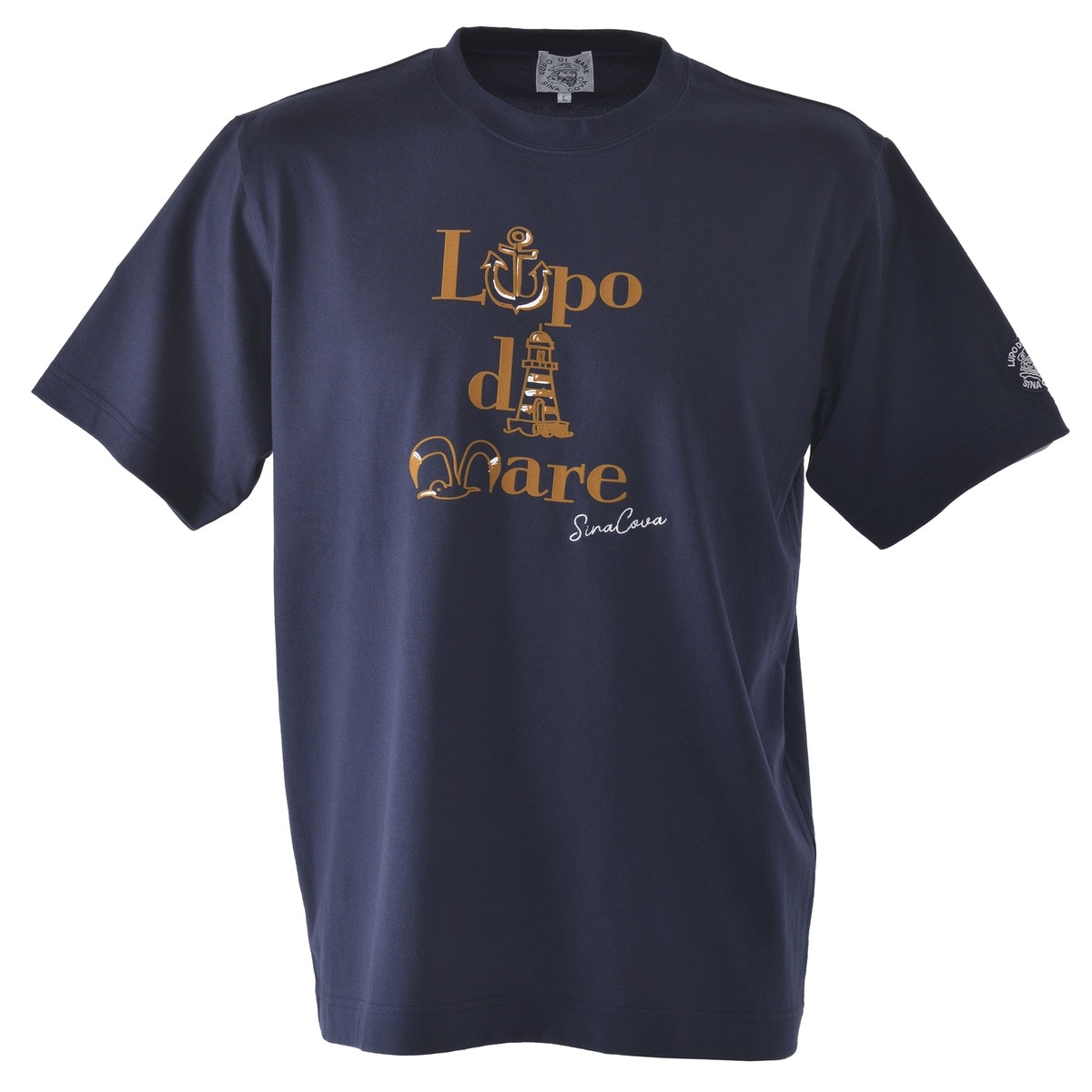 [SINA COVA(シナコバ)]半袖Tシャツ 24120550 ネイビー LL