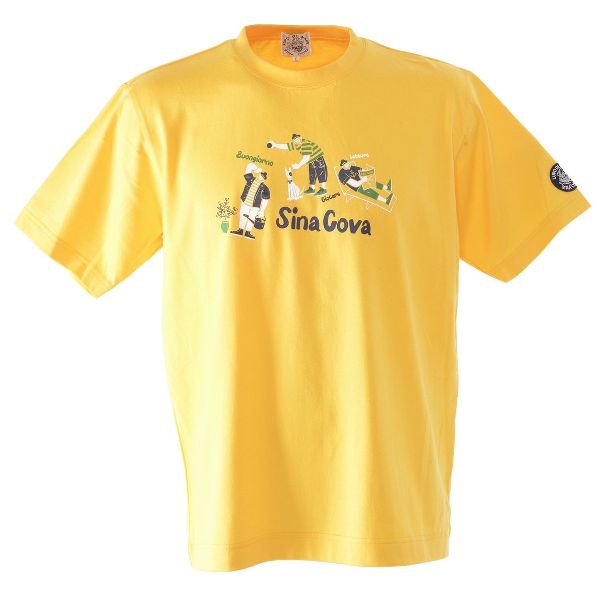 [SINA COVA(シナコバ)]半袖Tシャツ 24120560 イエロー M