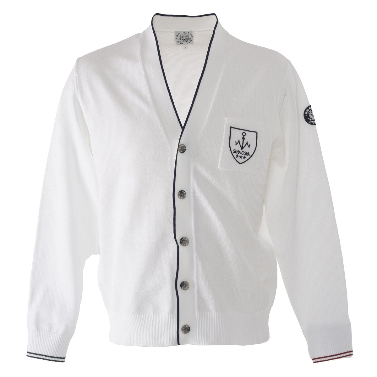 [SINA COVA(シナコバ)]カーディガン オフホワイト 24133030 LLサイズ