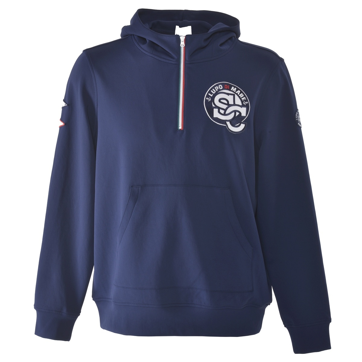 [SINA COVA(シナコバ)]ハーフZIPパーカー ネイビー Lサイズ 24150010