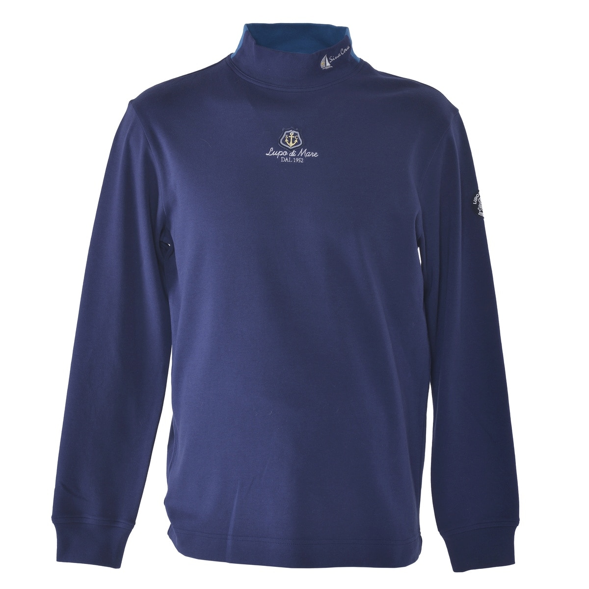 [SINA COVA(シナコバ)]ハイネック長袖Tシャツ 24210040 ネイビー L