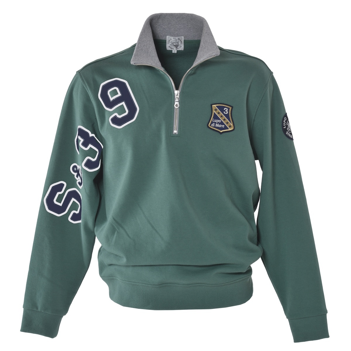 [SINA COVA(シナコバ)]ハーフジッププルオーバー 24210050 グリーン L