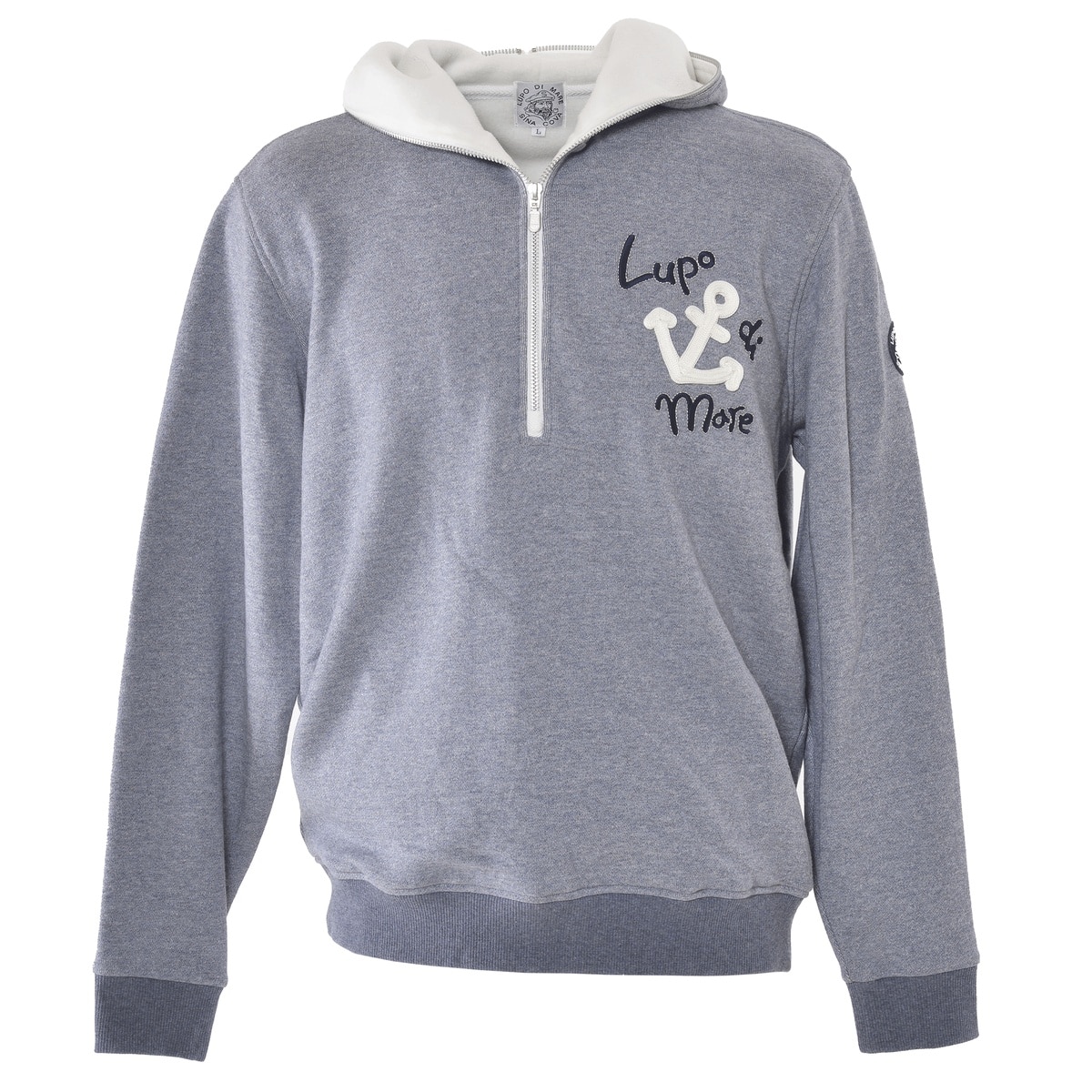 [SINA COVA(シナコバ)]ハーフZIPパーカー ユニセックス(男女兼用) 24210090 ネイビー L