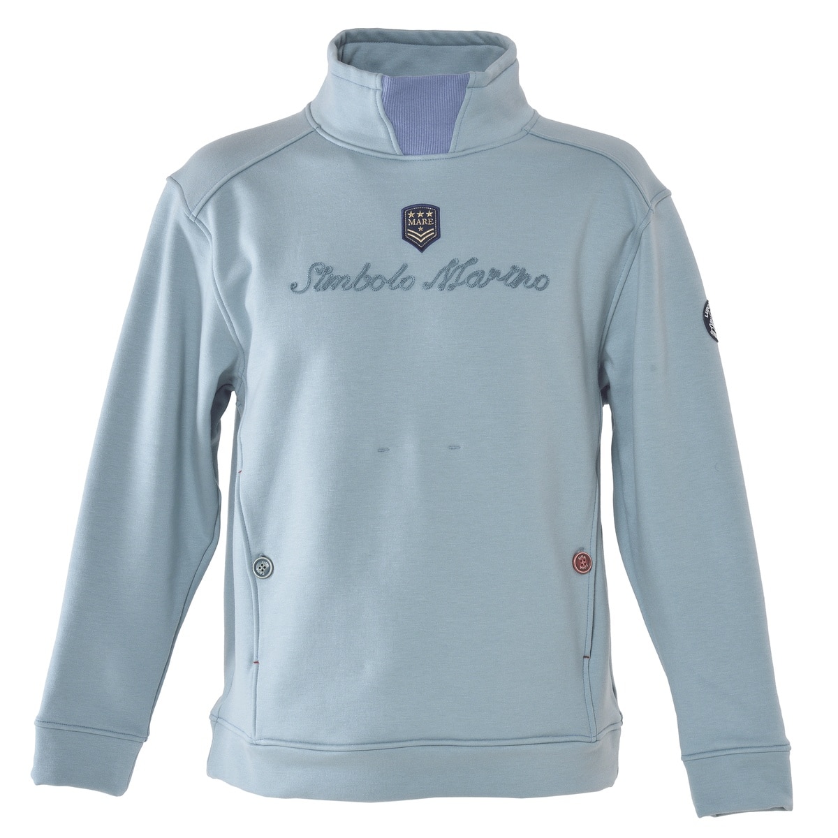 [SINA COVA(シナコバ)]ハイネック長袖プルオーバー ユニセックス(男女兼用) 24210100 グリーン LL