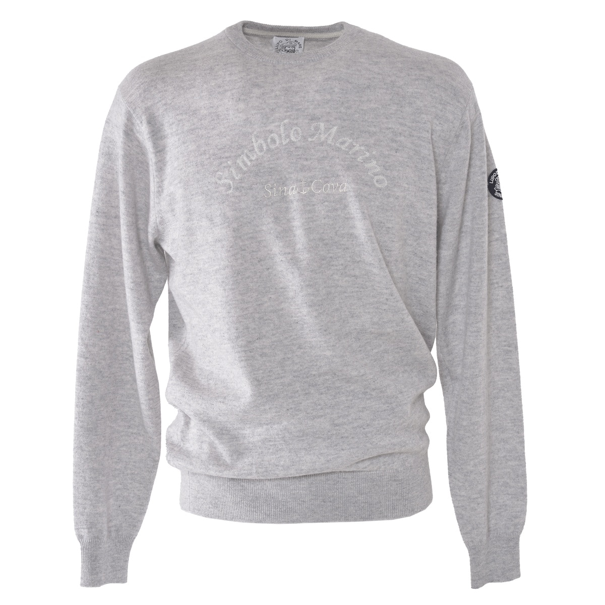 [SINA COVA(シナコバ)]クルーネックセーター カシミヤ100％ 24212020 グレー L