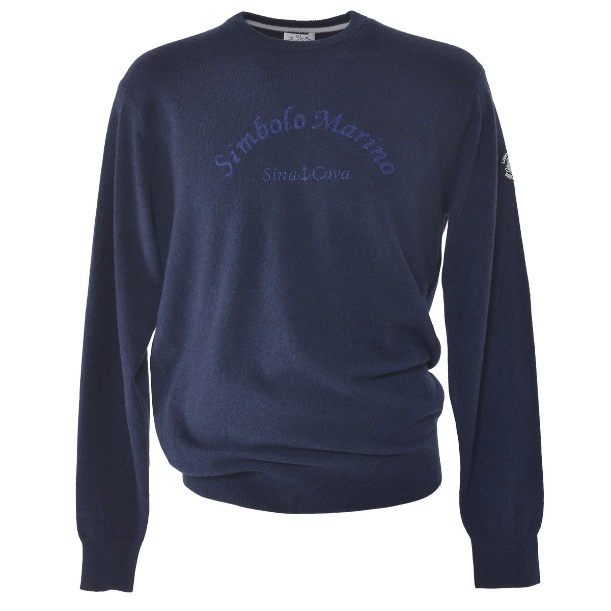 [SINA COVA(シナコバ)]クルーネックセーター カシミヤ100％ 24212020 ネイビー LL