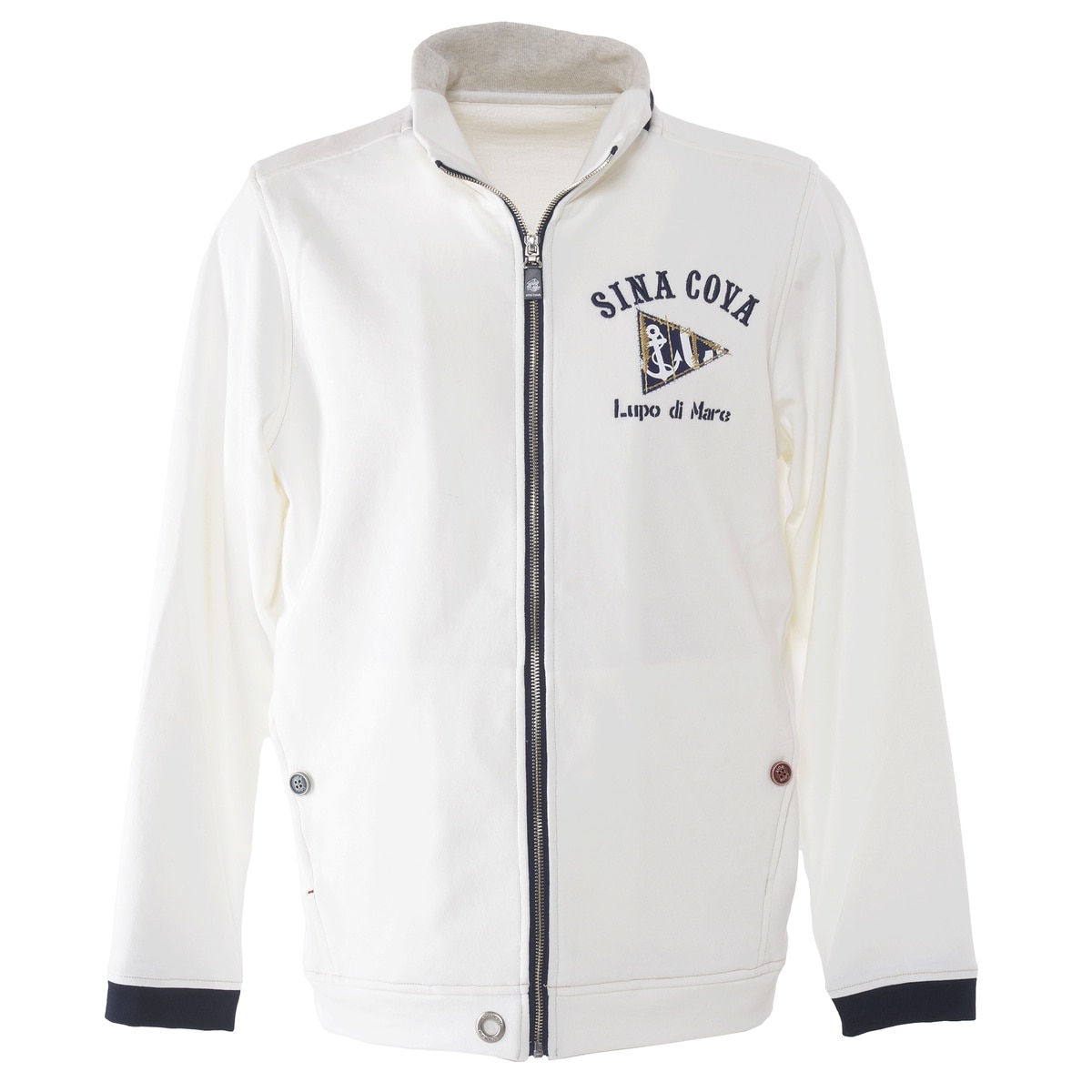 [SINA COVA(シナコバ)]トラックジャケット 24213010 オフホワイト L