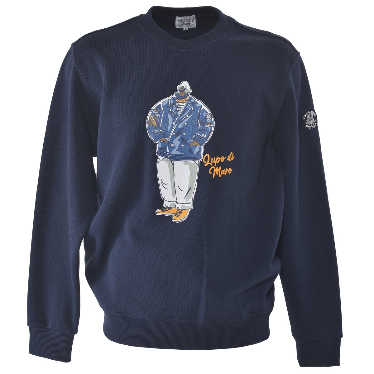 [SINA COVA(シナコバ)]クルーネックトレーナー 24220020 ネイビー L