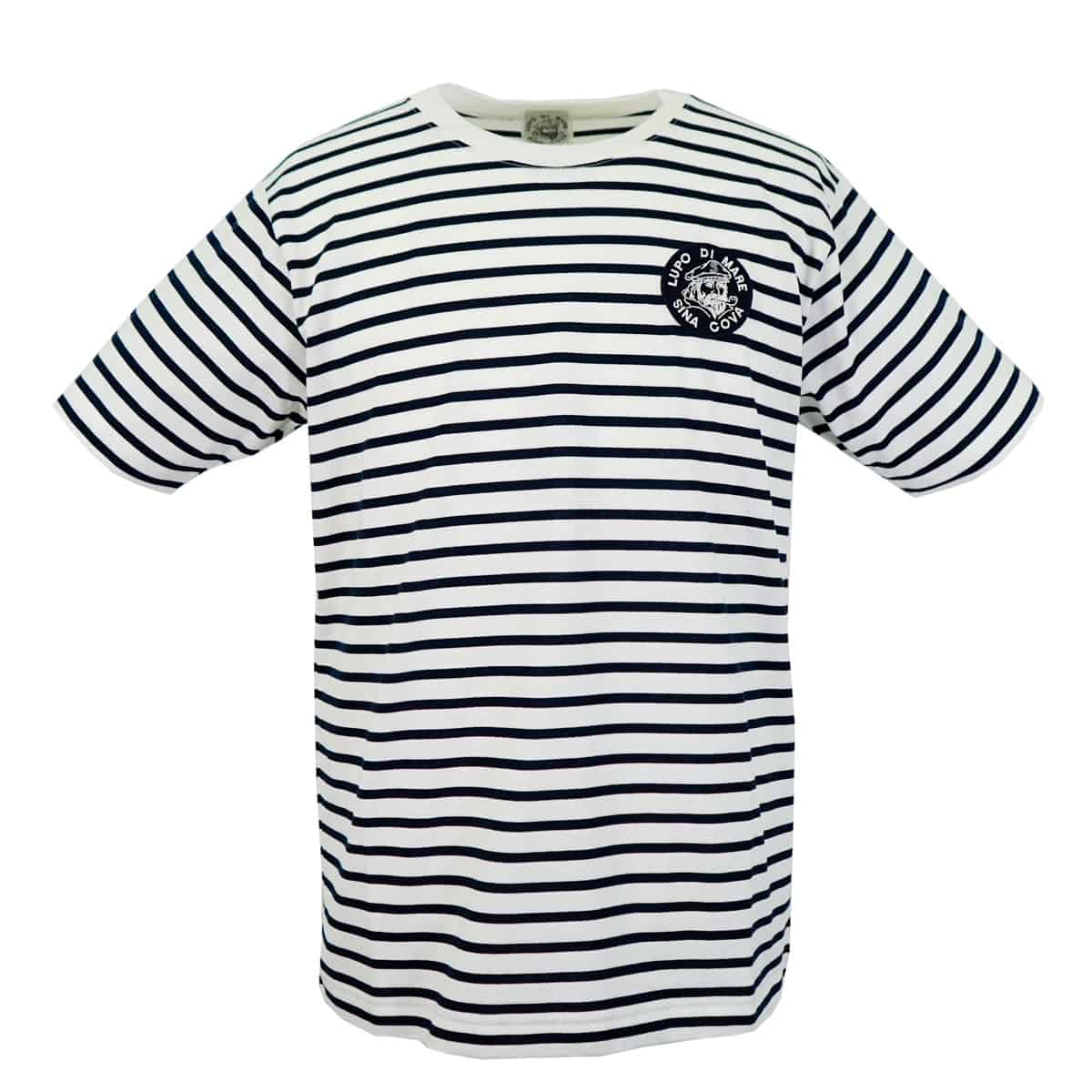 [SINA COVA(シナコバ)]ボーダー半袖Tシャツ 24220513 ホワイト LL