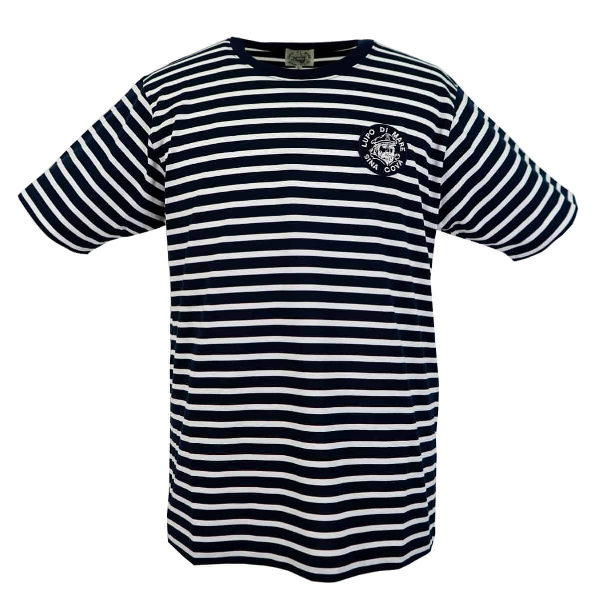 [SINA COVA(シナコバ)]ボーダー半袖Tシャツ 24220513 ネイビー L