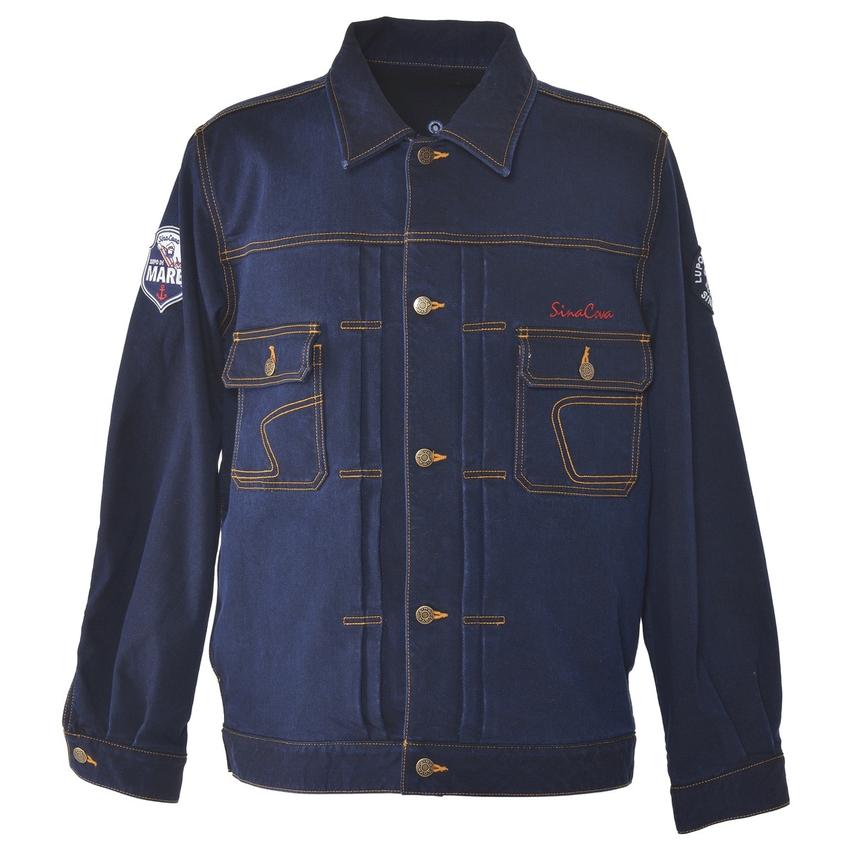 [SINA COVA(シナコバ)]ニットパーカー 24223010 ネイビー L