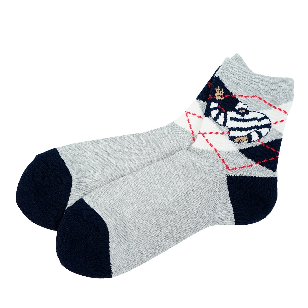 [SINA COVA(シナコバ)]ソックス (25㎝～27㎝) 24277450 グレー F