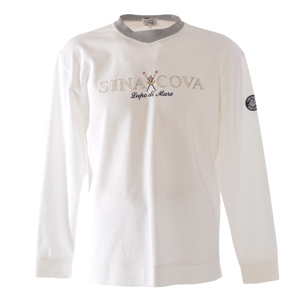 [SINA COVA(シナコバ)]長袖Tシャツ 25110050 ホワイト M