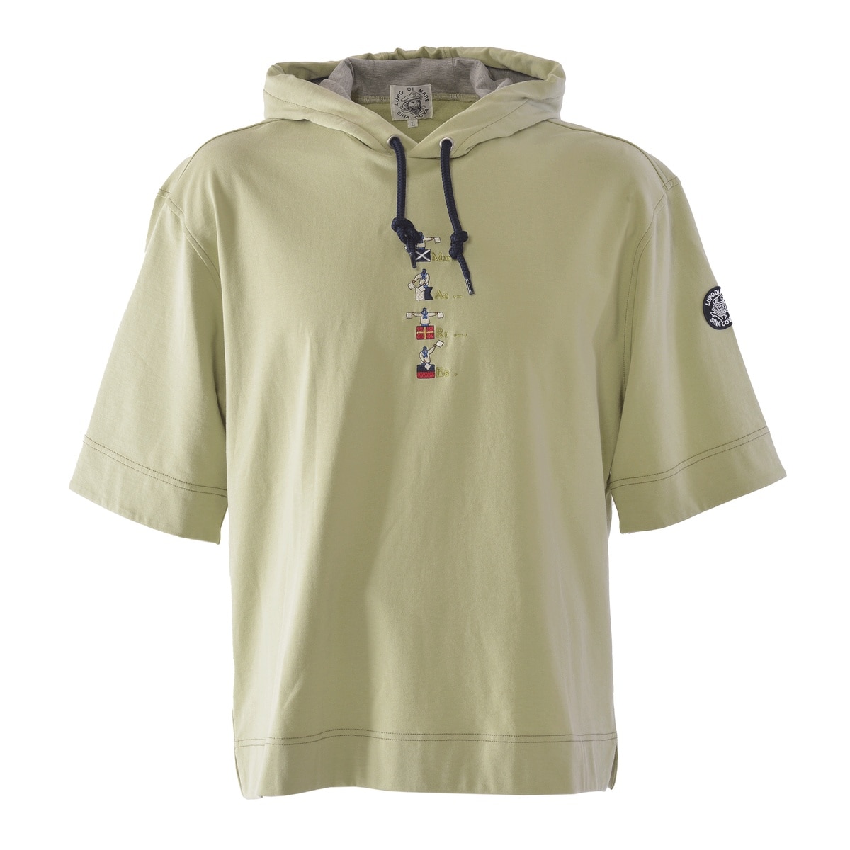 [SINA COVA(シナコバ)]5分袖パーカー 25110510 グリーン S