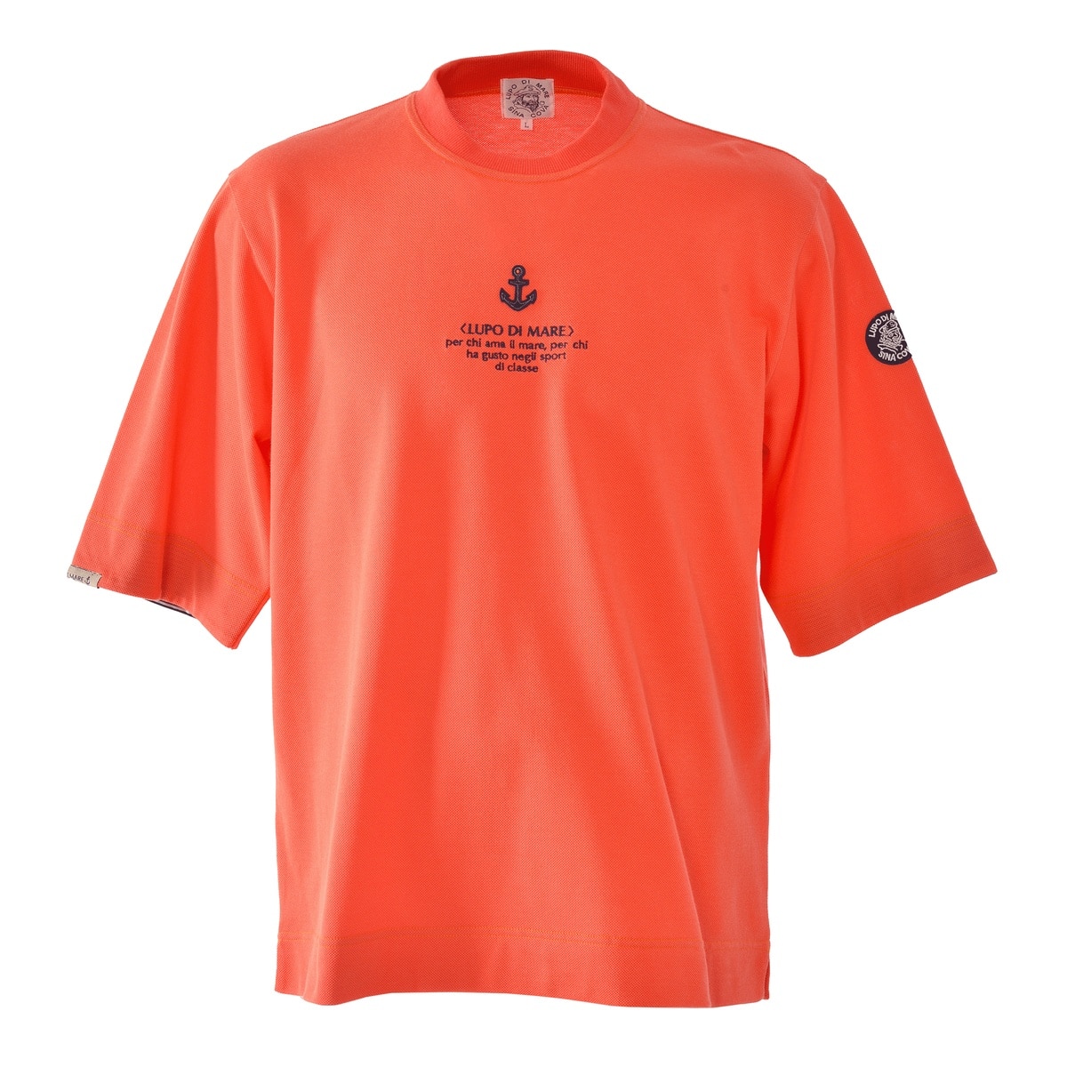 [SINA COVA(シナコバ)]5分袖Tシャツ 25110530 オレンジ L