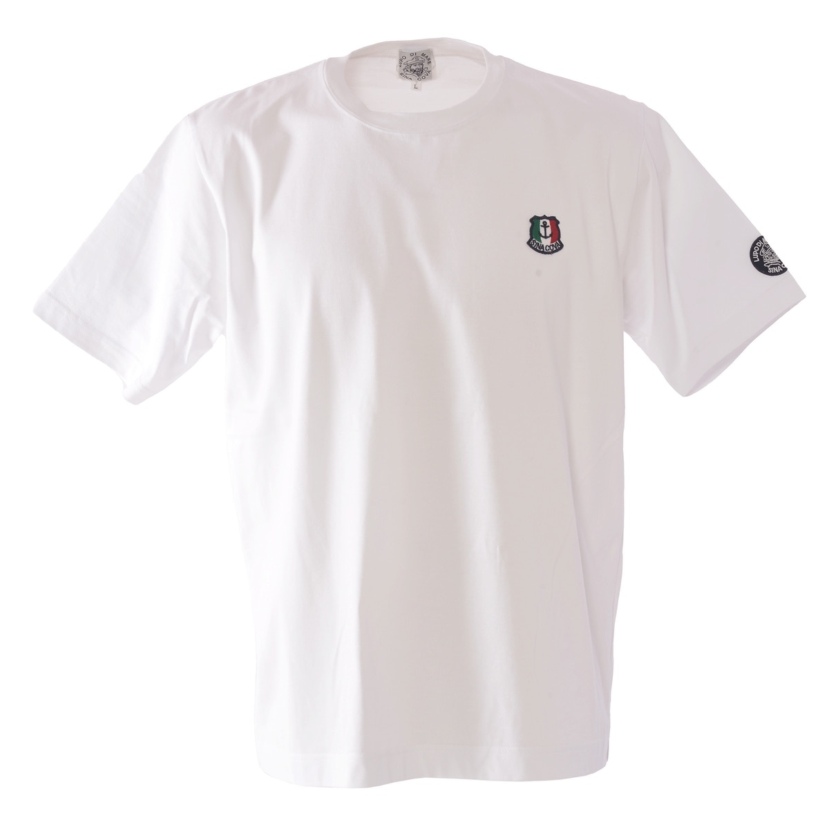 [SINA COVA(シナコバ)]バックプリント半袖Tシャツ 25110580 ホワイト LL