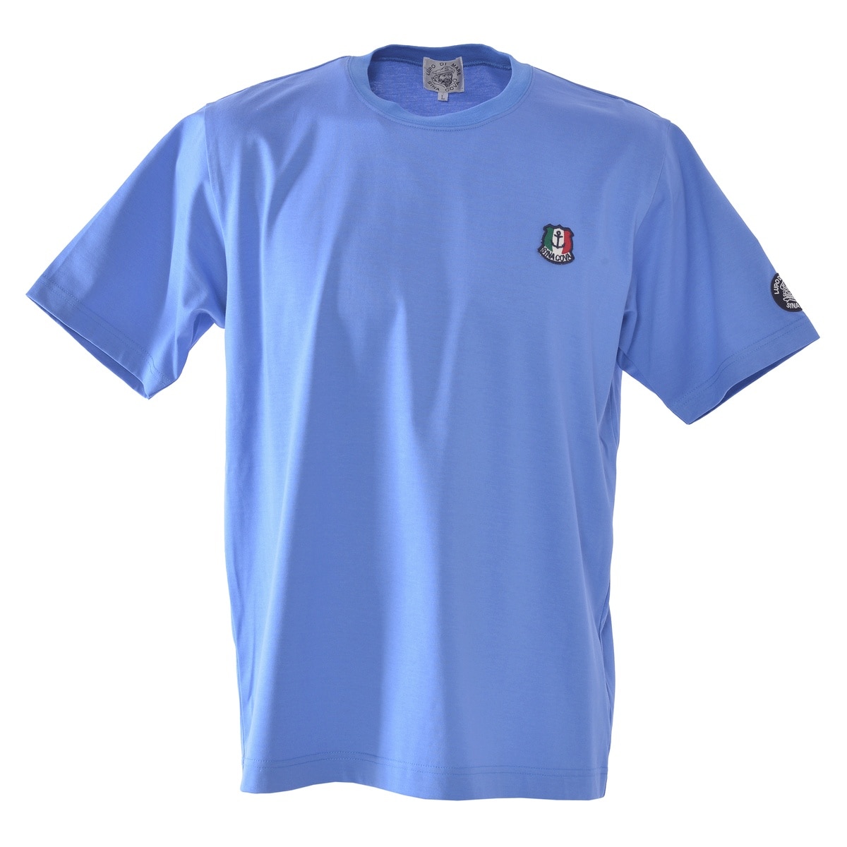 [SINA COVA(シナコバ)]バックプリント半袖Tシャツ 25110580 ブルー LL