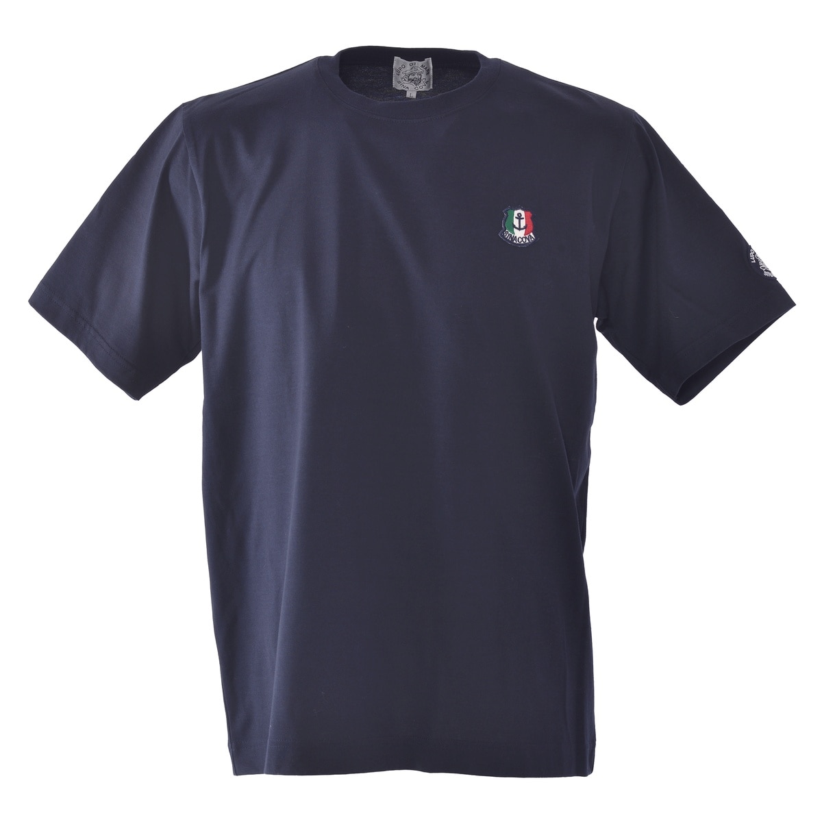 [SINA COVA(シナコバ)]バックプリント半袖Tシャツ 25110580 ネイビー L