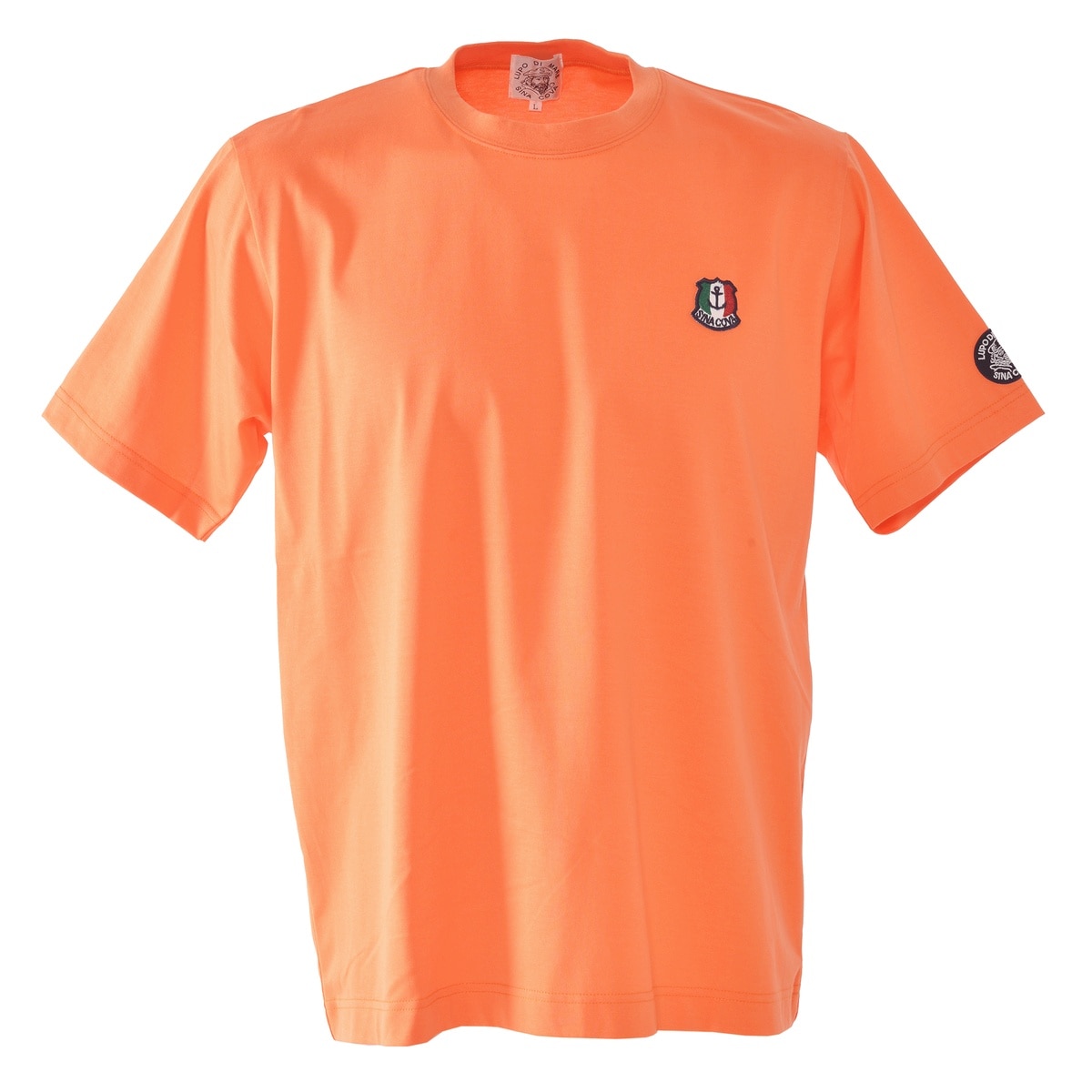 [SINA COVA(シナコバ)]バックプリント半袖Tシャツ 25110580 オレンジ L