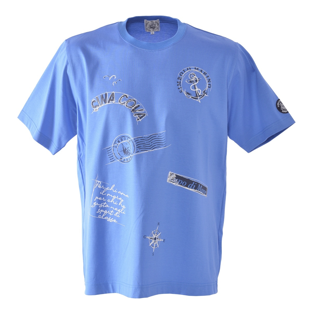 [SINA COVA(シナコバ)]半袖Tシャツ 25110590 ブルー M