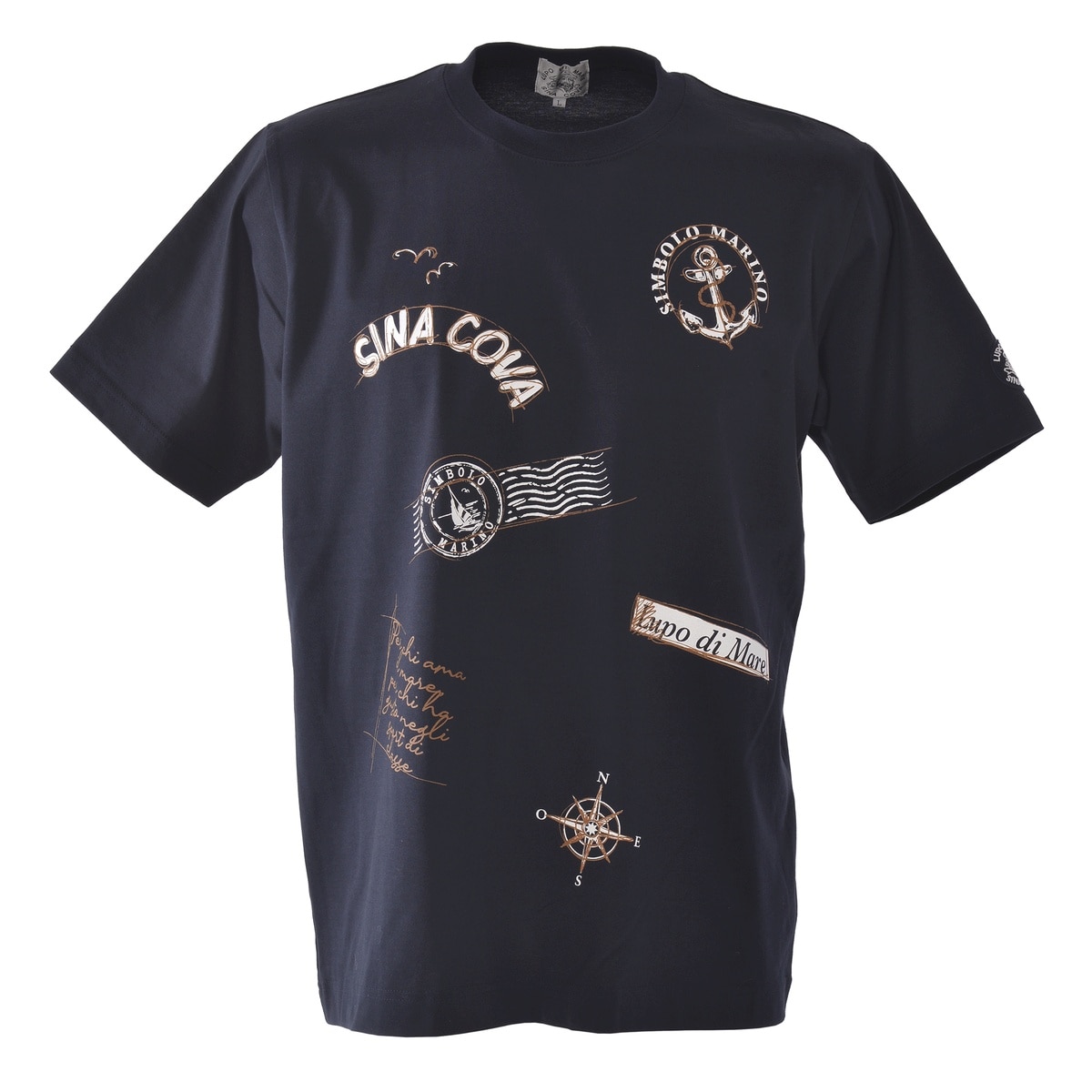 [SINA COVA(シナコバ)]半袖Tシャツ 25110590 ネイビー LL