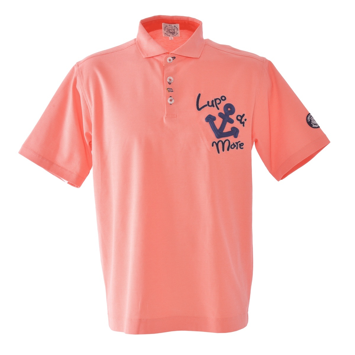 [SINA COVA(シナコバ)]半袖ポロシャツ ユニセックス(男女兼用) 25110610 ピンク S