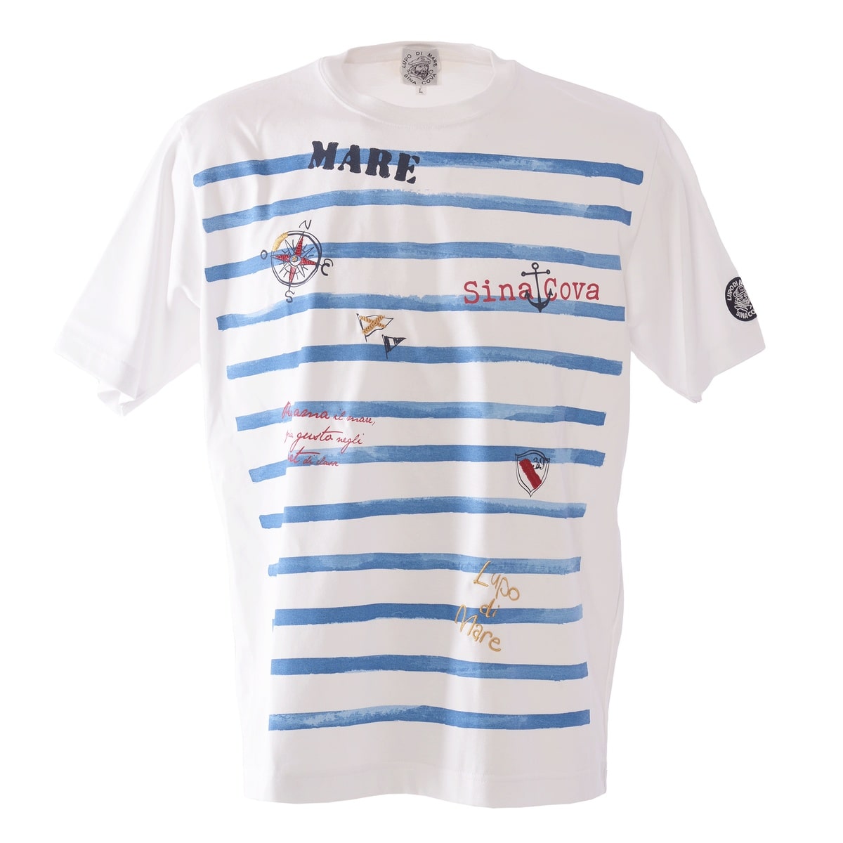 [SINA COVA(シナコバ)]半袖Tシャツ 25110650 ホワイト L