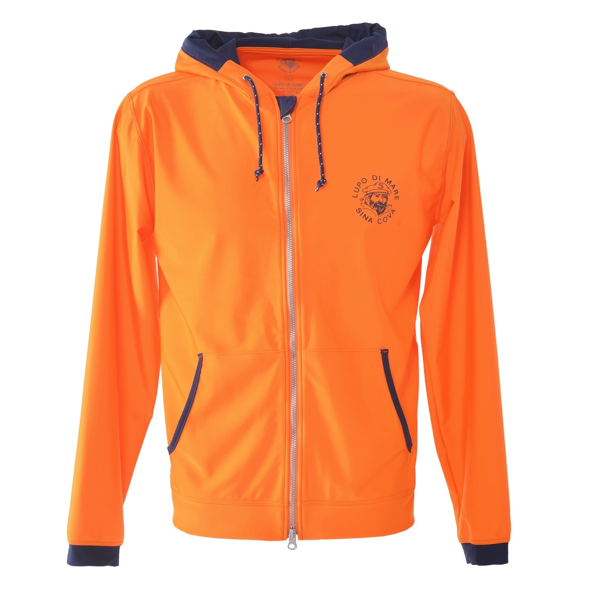 [SINA COVA(シナコバ)]ラッシュガードパーカー 25111010 オレンジ L