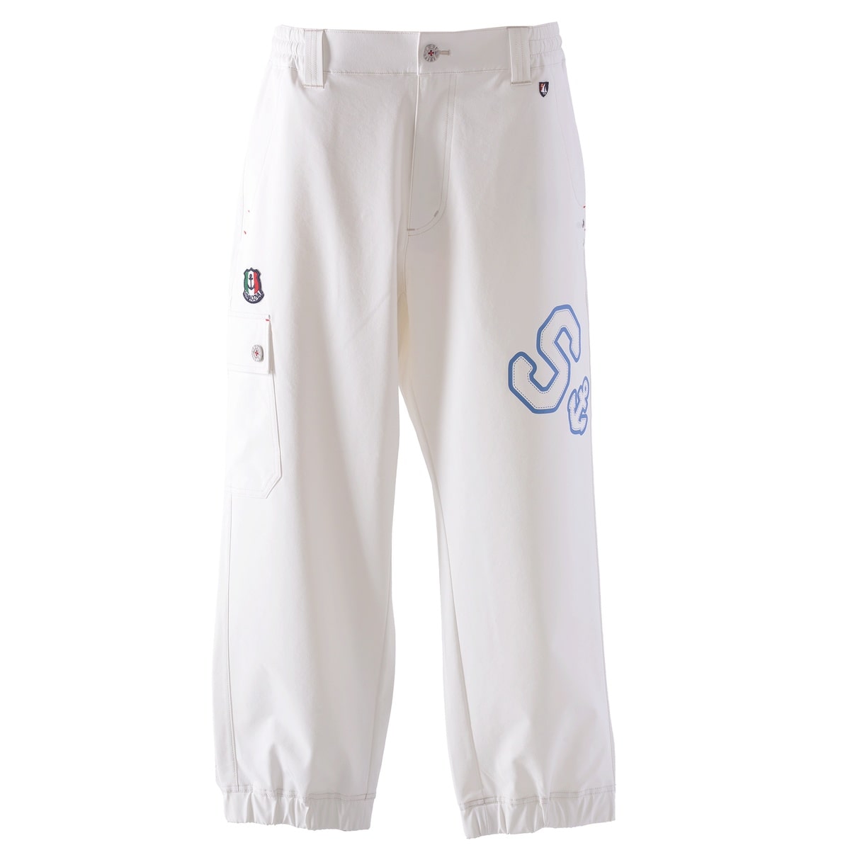 [SINA COVA(シナコバ)]8分丈クロップドパンツ 25115330 ホワイト LL