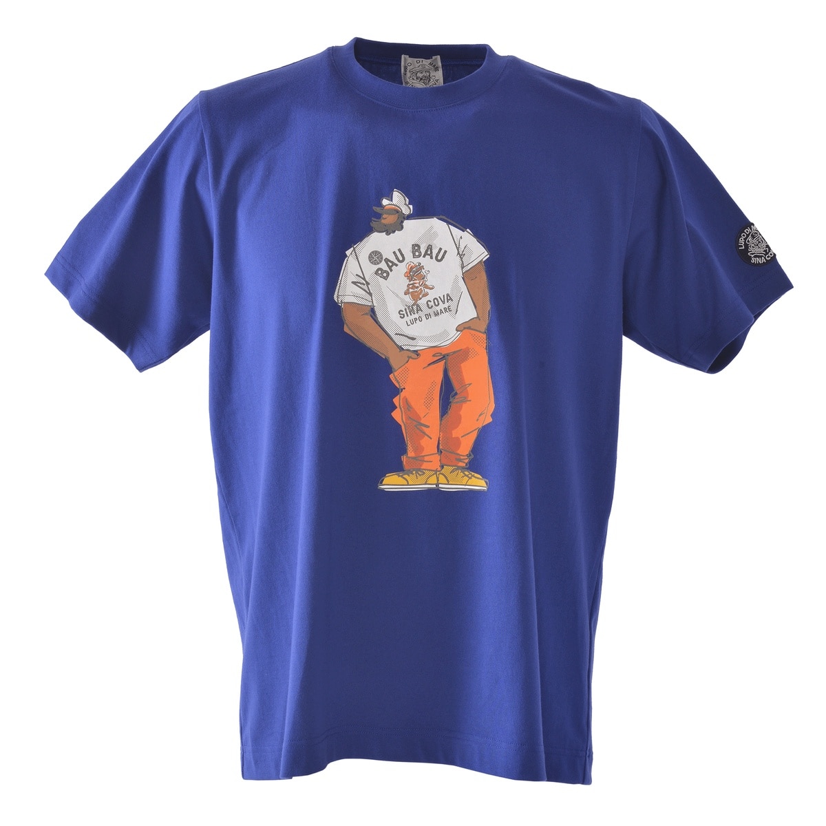 [SINA COVA(シナコバ)]Tシャツ ユニセックス(男女兼用) 25120560 ブルー LL