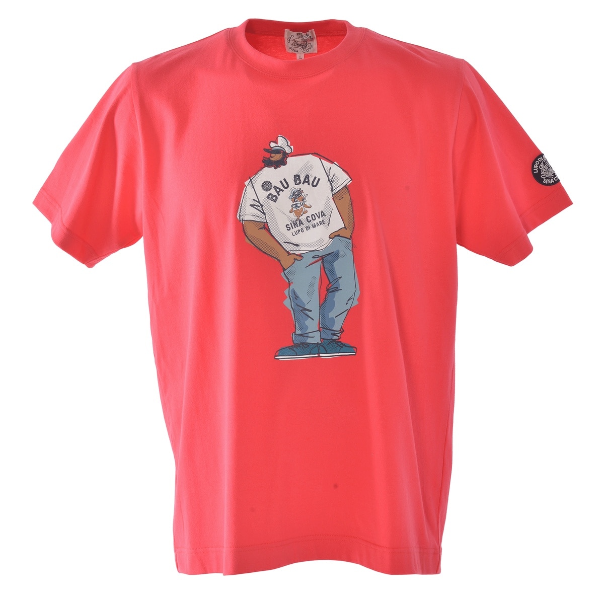 [SINA COVA(シナコバ)]Tシャツ ユニセックス(男女兼用) 25120560 ピンク L