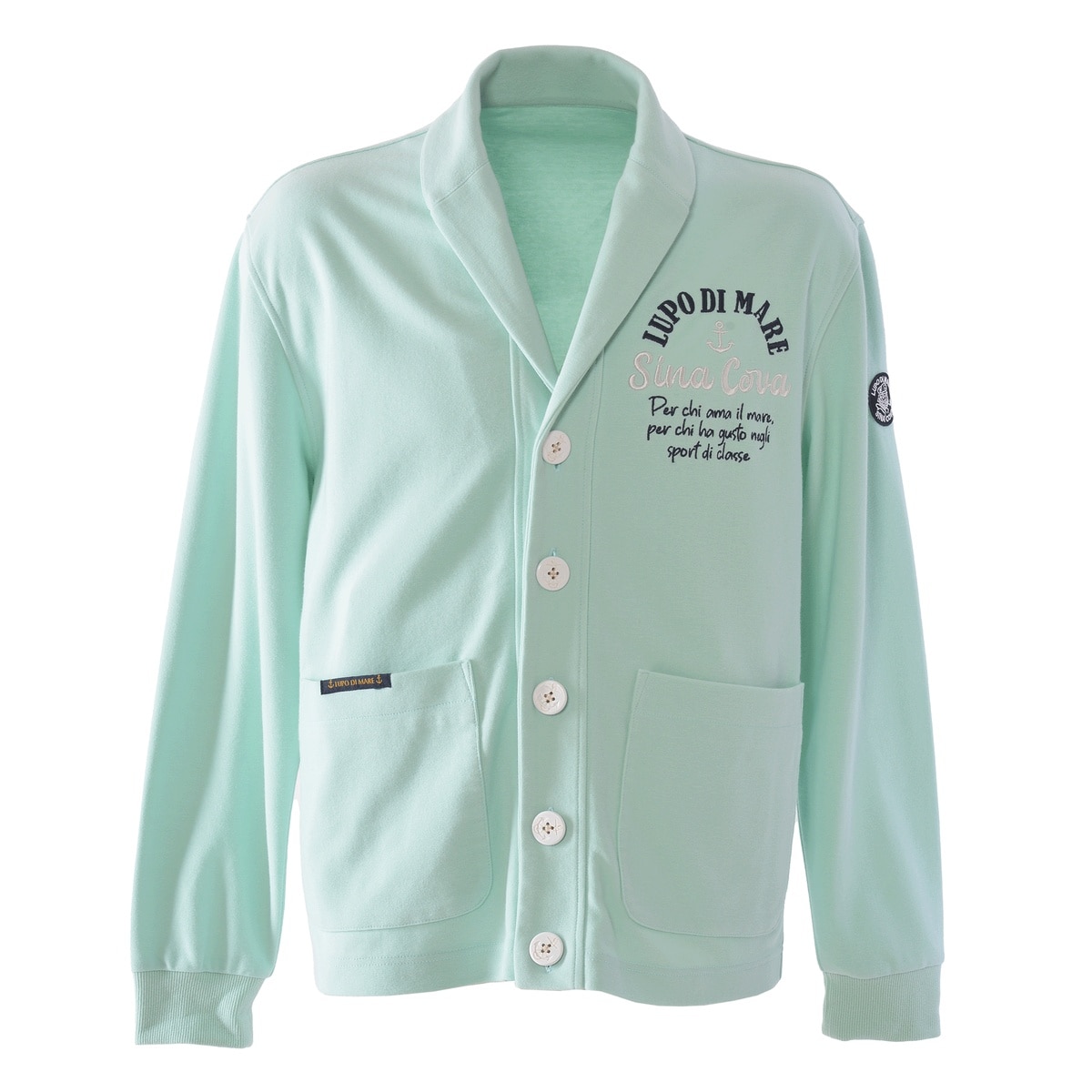 [SINA COVA(シナコバ)]ショールカラージャケット(カーディガン) 25123040 グリーン L