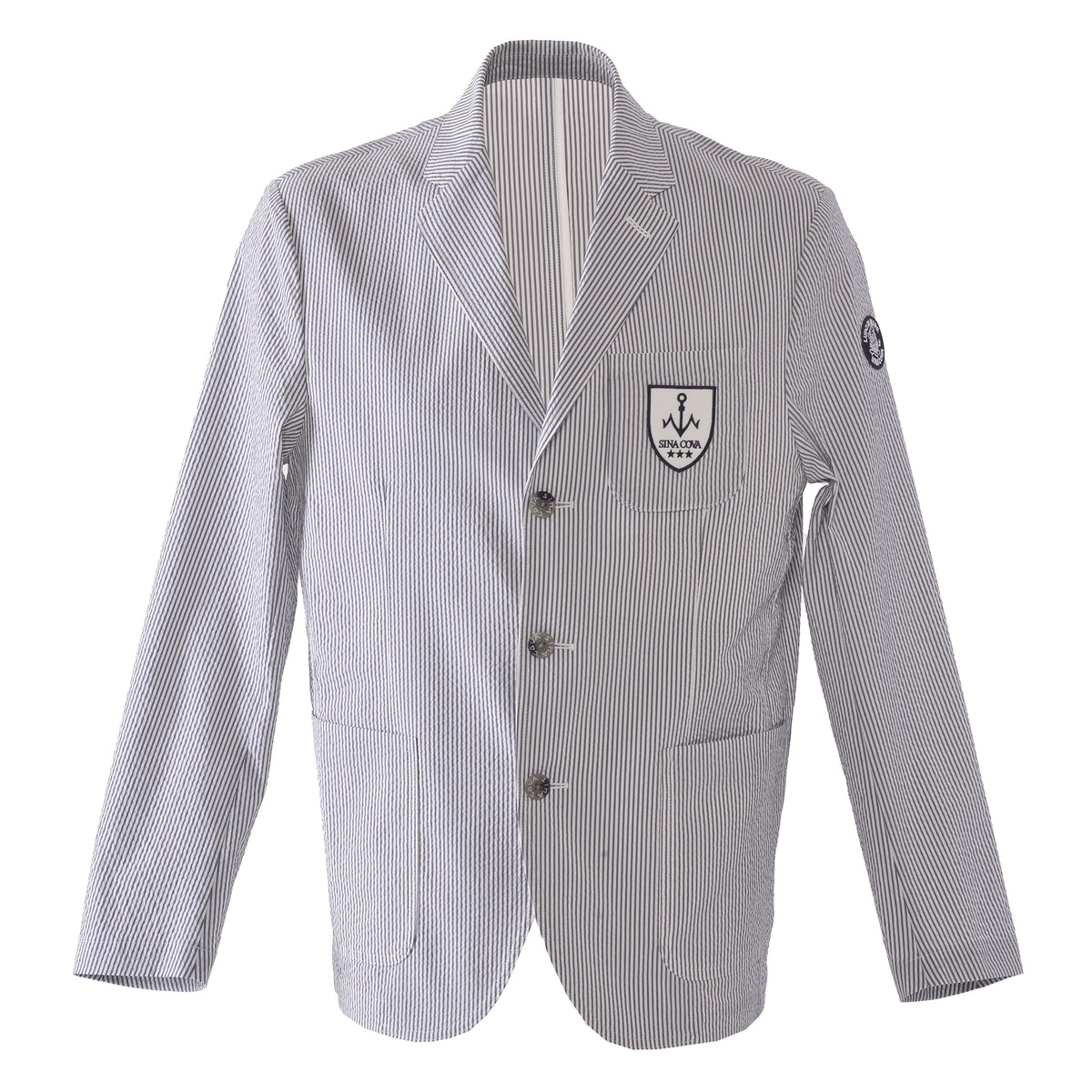 [SINA COVA(シナコバ)]テーラードジャケット 25133020 ホワイト Lサイズ