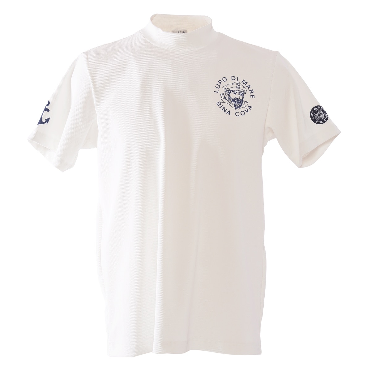 [SINA COVA(シナコバ)]ハイネックTシャツ 25150520 オフホワイト LLサイズ