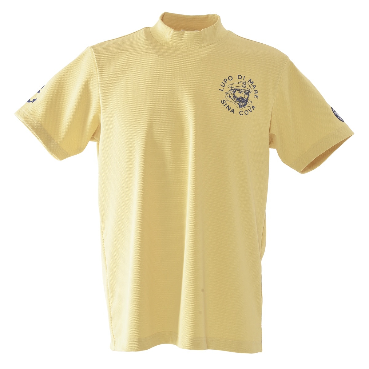 [SINA COVA(シナコバ)]ハイネックTシャツ 25150520 イエロー Mサイズ