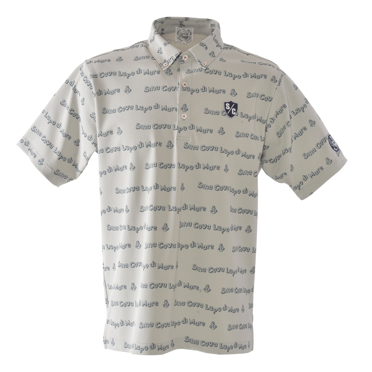 [SINA COVA(シナコバ)]半袖ボタンダウンシャツ 25150540 グリーン Lサイズ