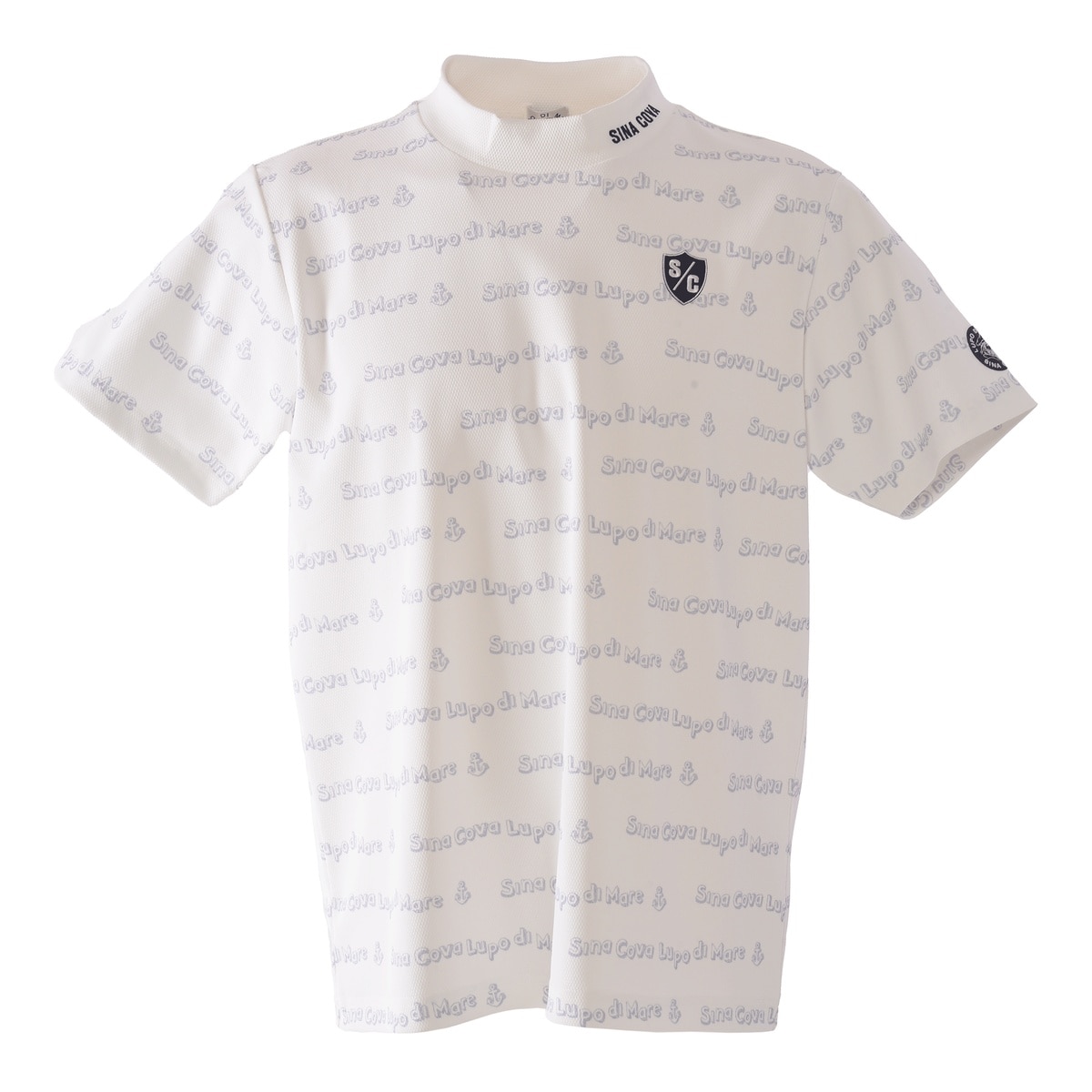 [SINA COVA(シナコバ)]モックネックTシャツ 25150550 オフホワイト Mサイズ