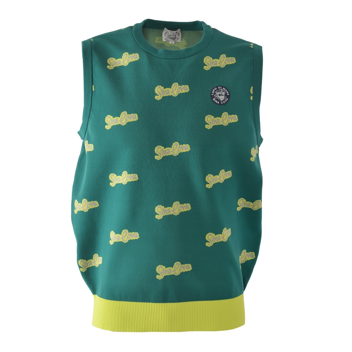 [SINA COVA(シナコバ)]ニットベスト 25152510 グリーン Lサイズ