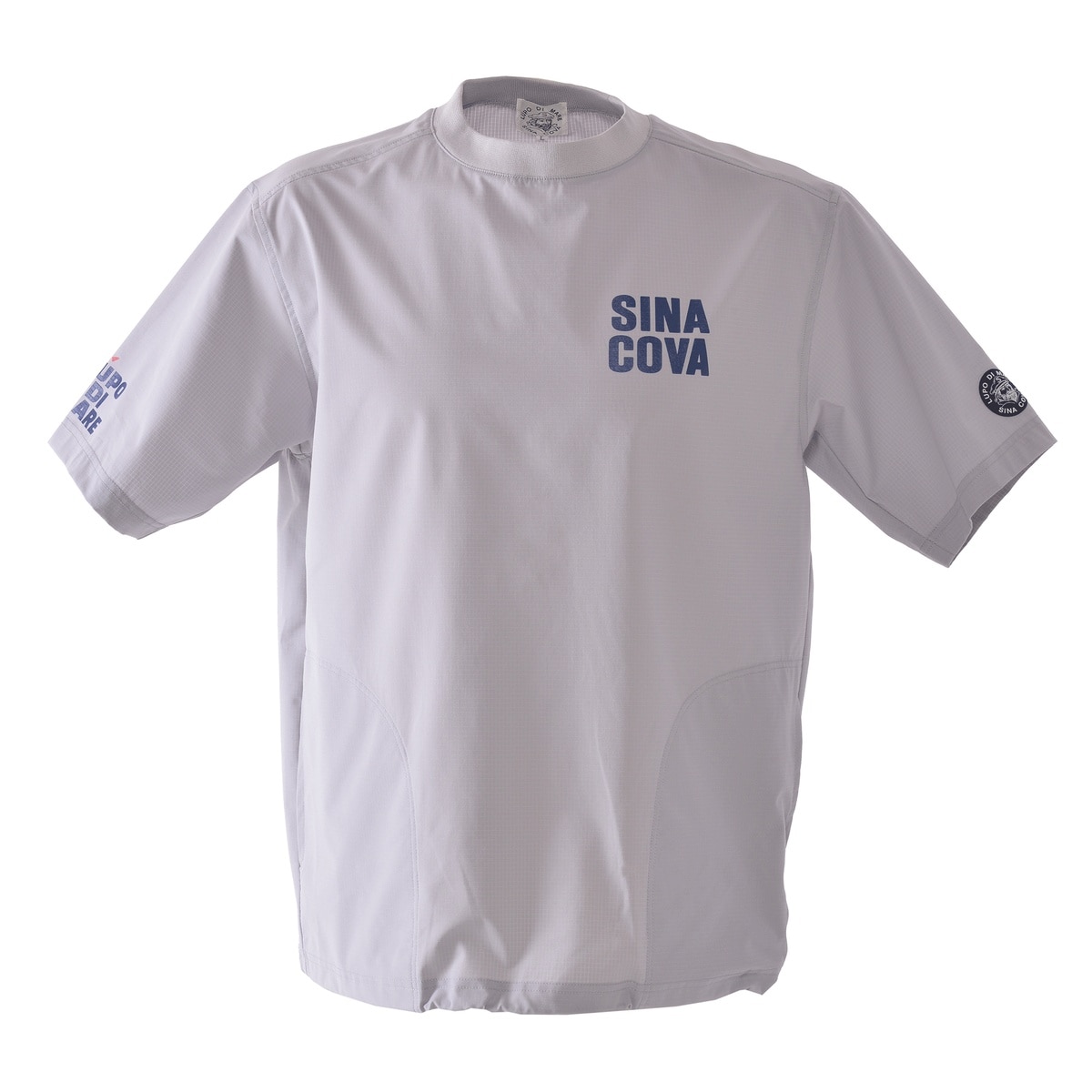 [SINA COVA(シナコバ)]布帛ビッグTシャツ 25153510 グレー Lサイズ