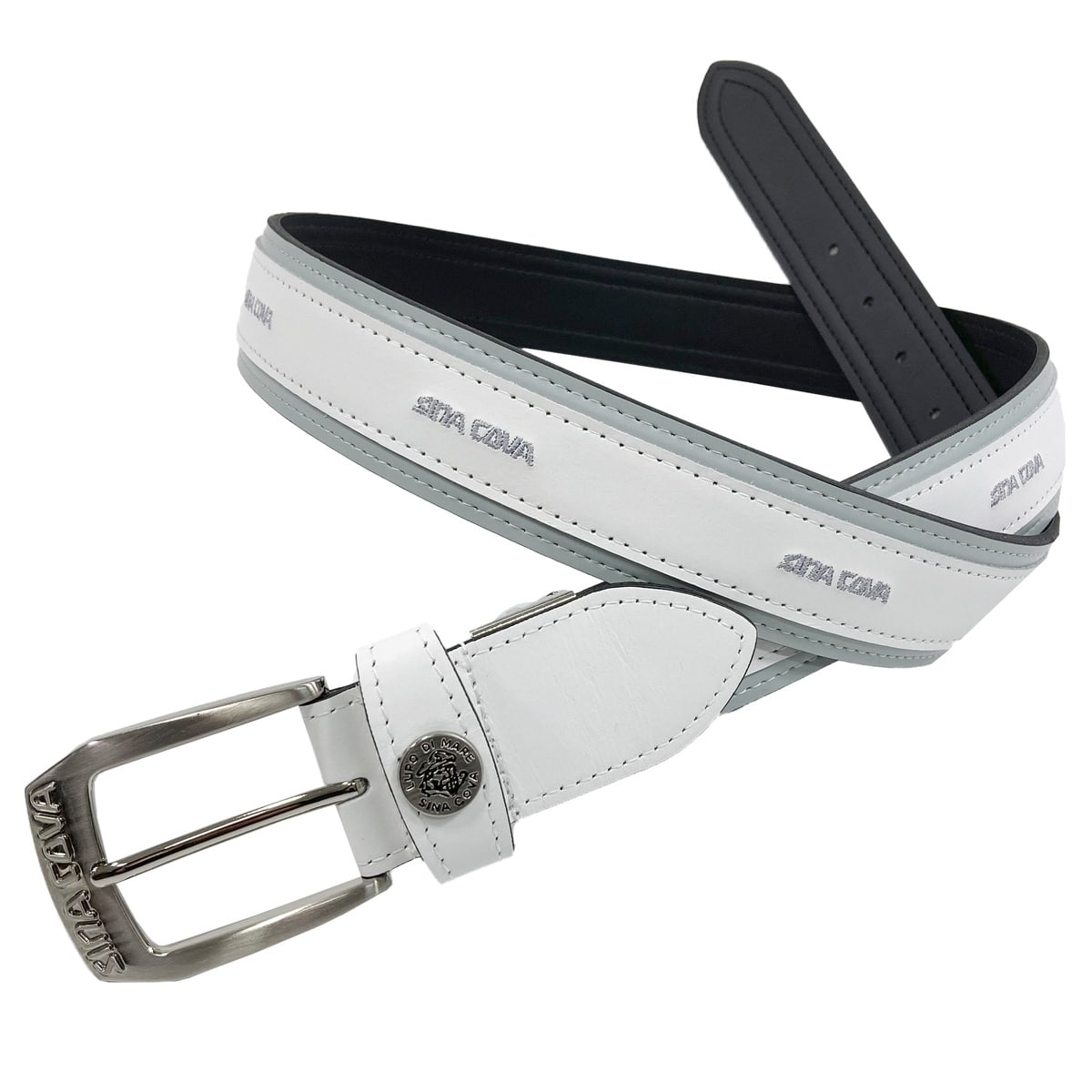 [SINA COVA(シナコバ)]ベルト 25176050 ホワイト F